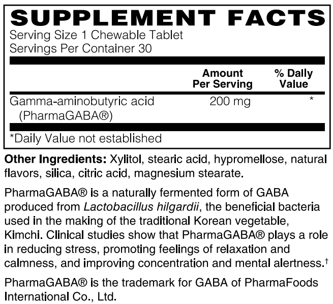 MoodCore GABA 200 mg-Sleep-Mood